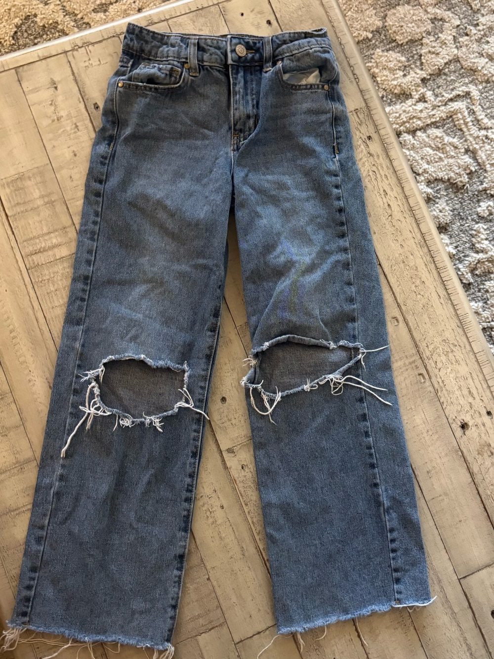 RSQ Kids Distressed Blue Jeans